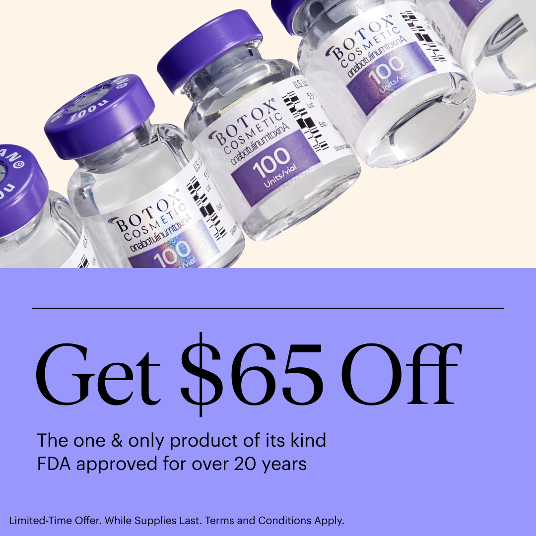 Get $65 Off Botox Treatment